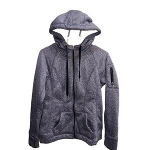 Woman’s Jacket RBX performance size M full zipper purple kangaroo pockets